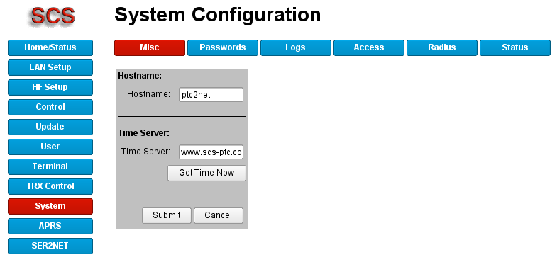 System Miscellaneous