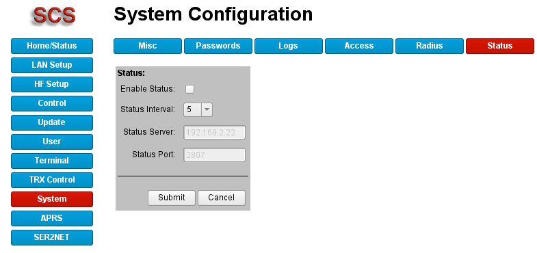 System Status